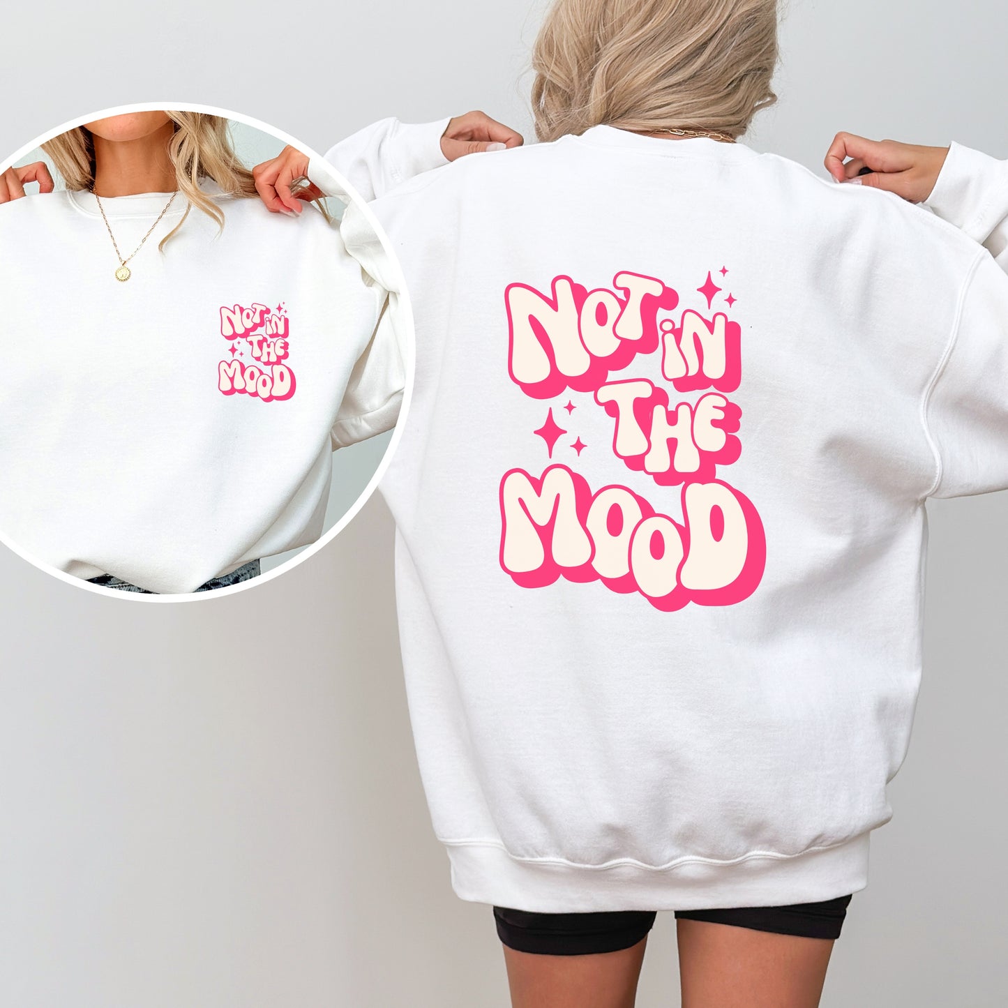 Not In The Mood Classic Crewneck Sweatshirt