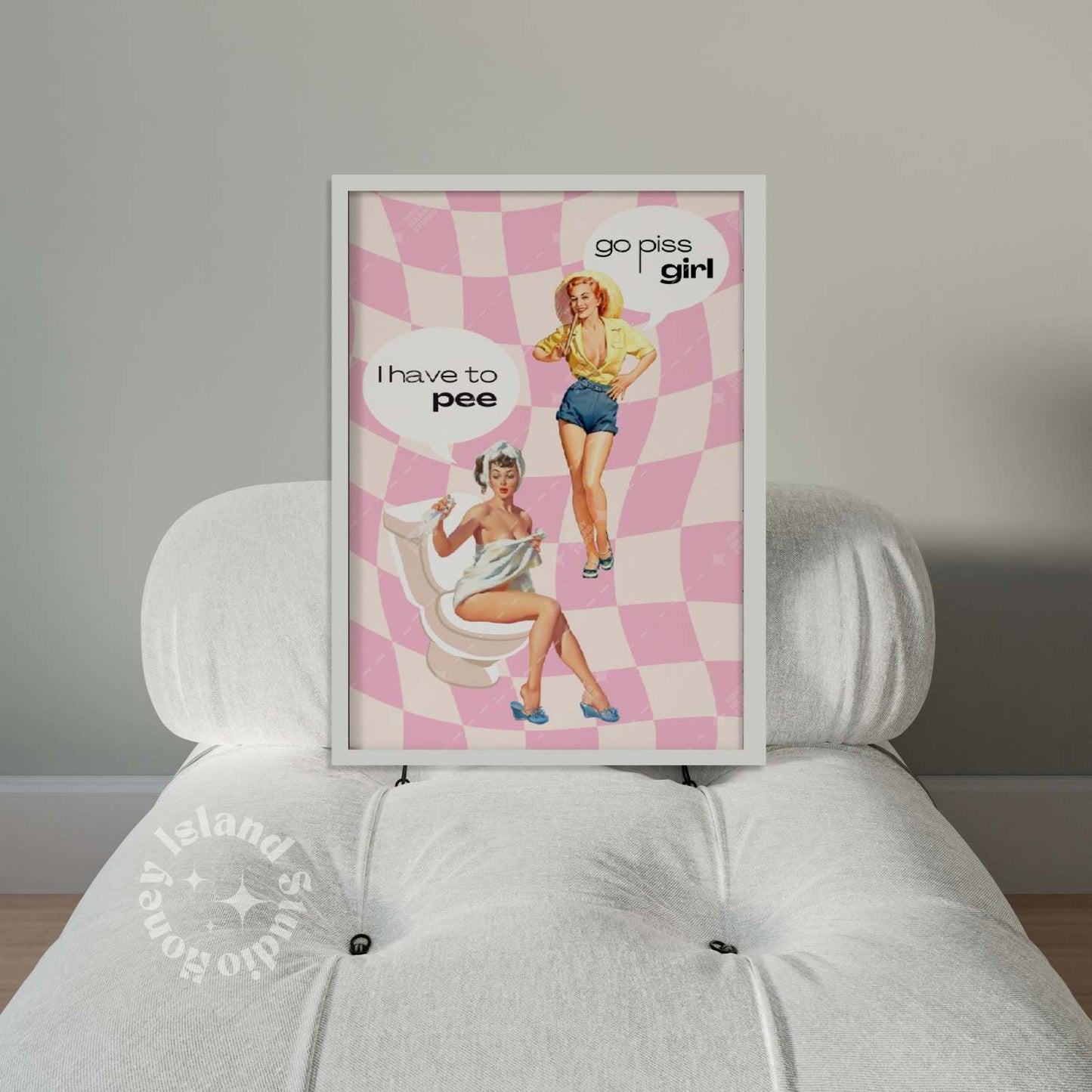 Go Piss Girl Pink - Digital