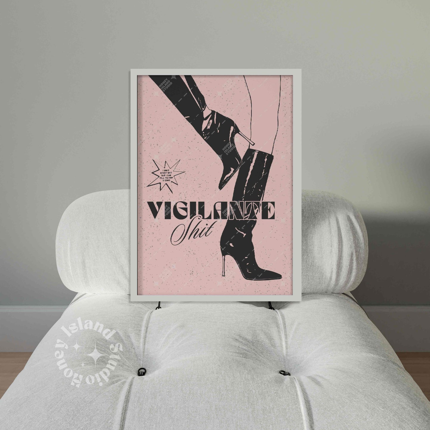 Karma + Vigilante Shit Pink Set of 2 Posters Bundle