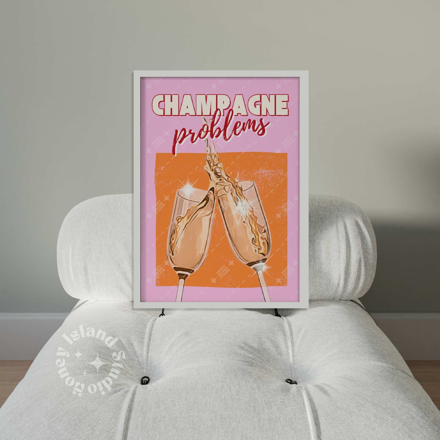 Taylor Champagne Problems - Poster