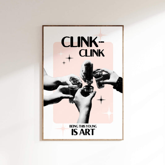 Taylor *Slvt Clink-Clink Poster