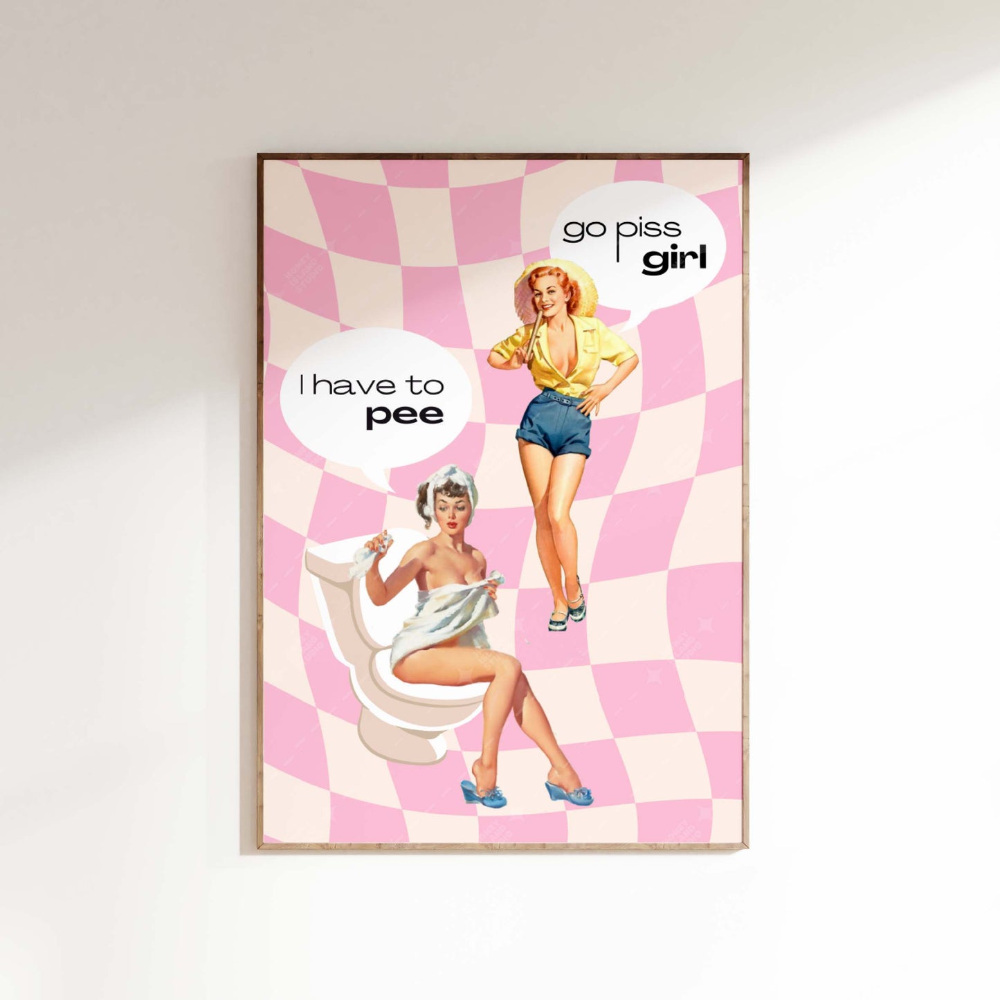 Go Piss Girl Pink - Digital