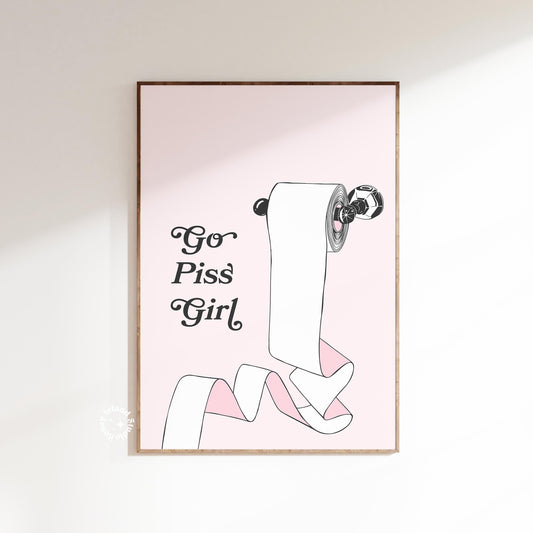 Go piss girl - Light Pink