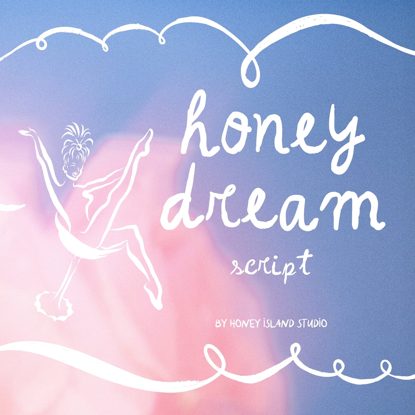 Honey Dream Script Whimsical Handwritten Font