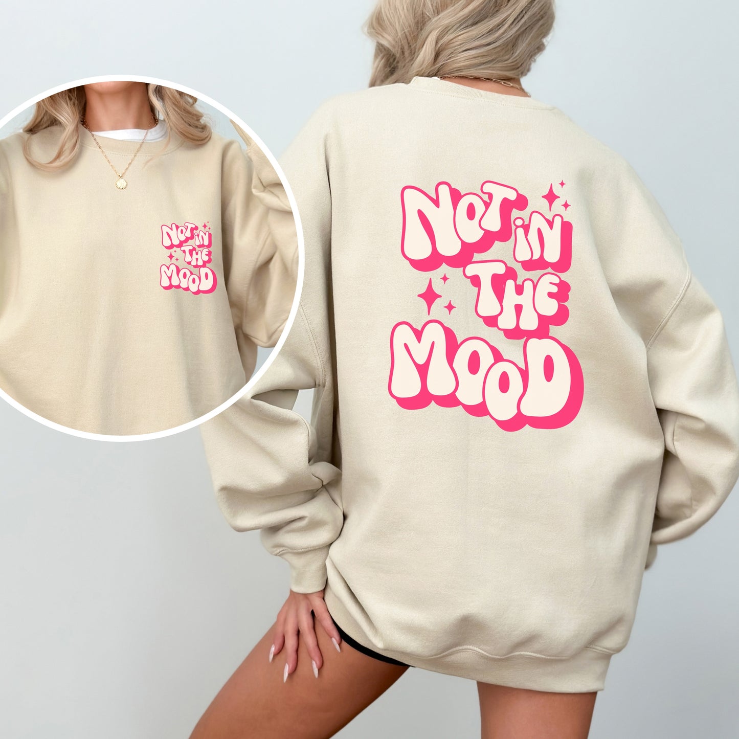 Not In The Mood Classic Crewneck Sweatshirt