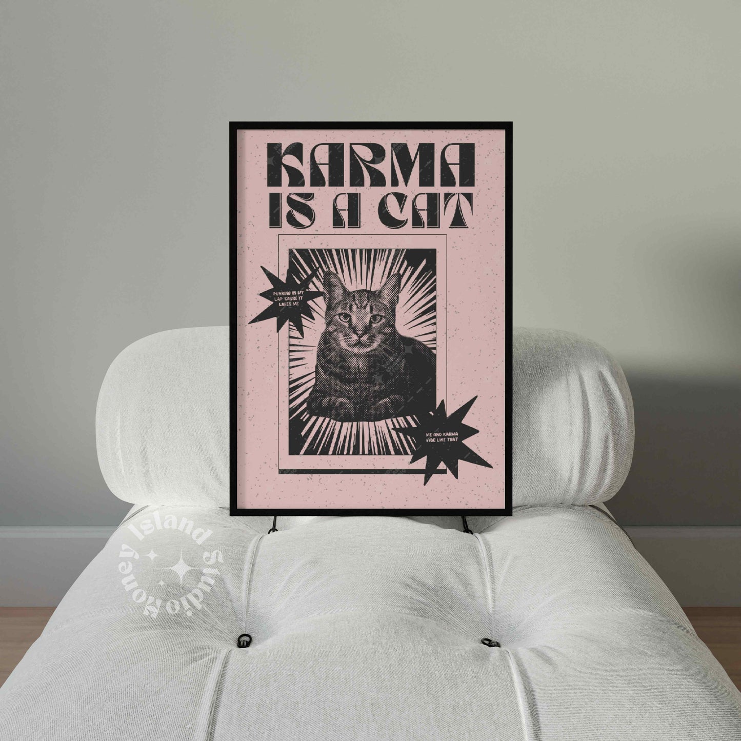 Taylor Karma Is A Cat - Poster