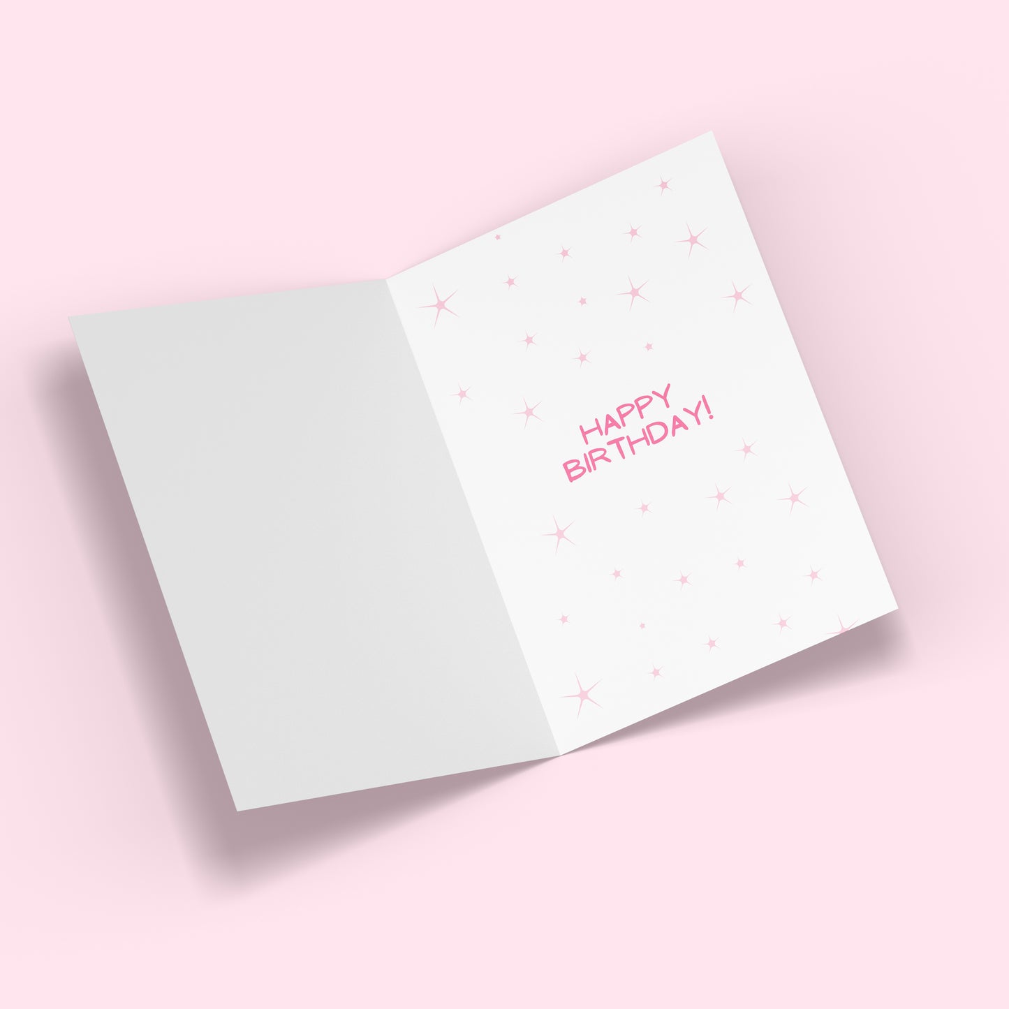 Dancing Queen Birthday Cards, Pack of 10 Birthday Cards, Disco Queen Bday Card - Pink