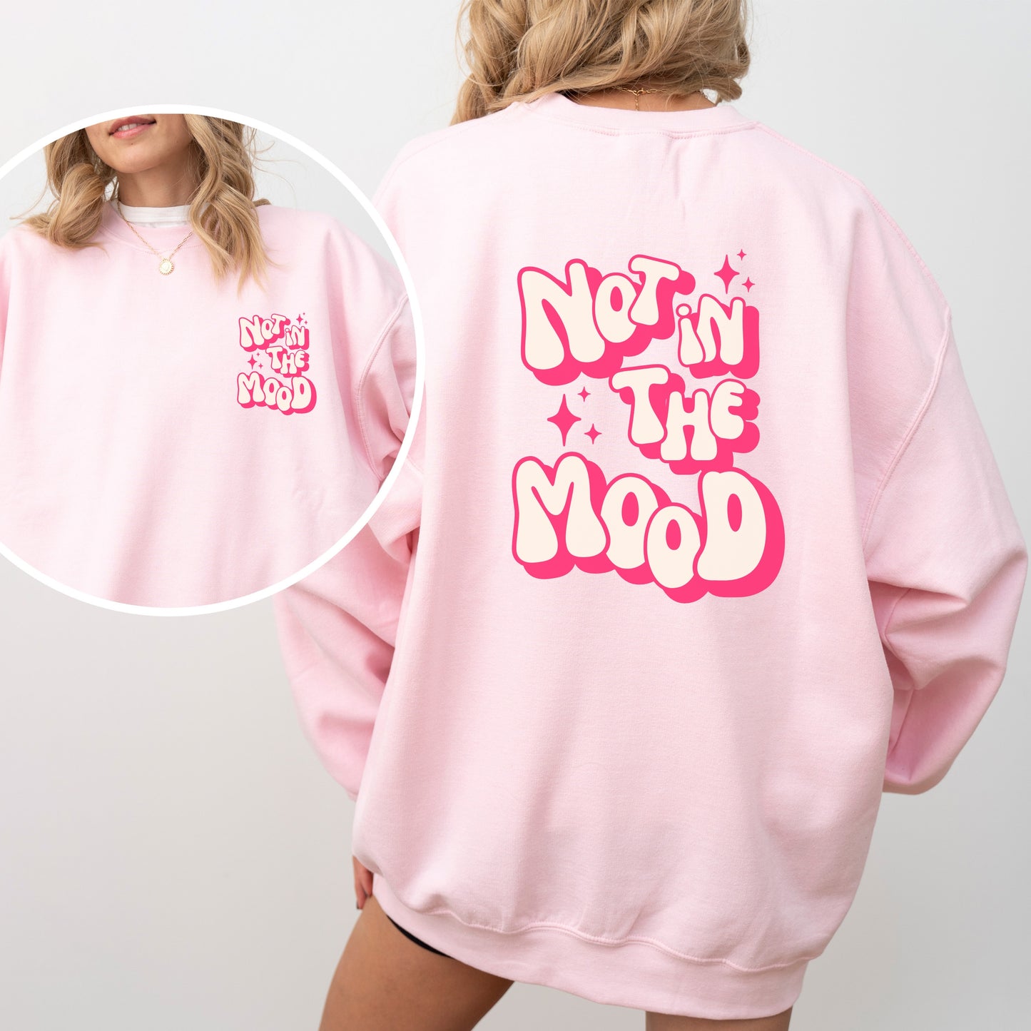 Not In The Mood Classic Crewneck Sweatshirt