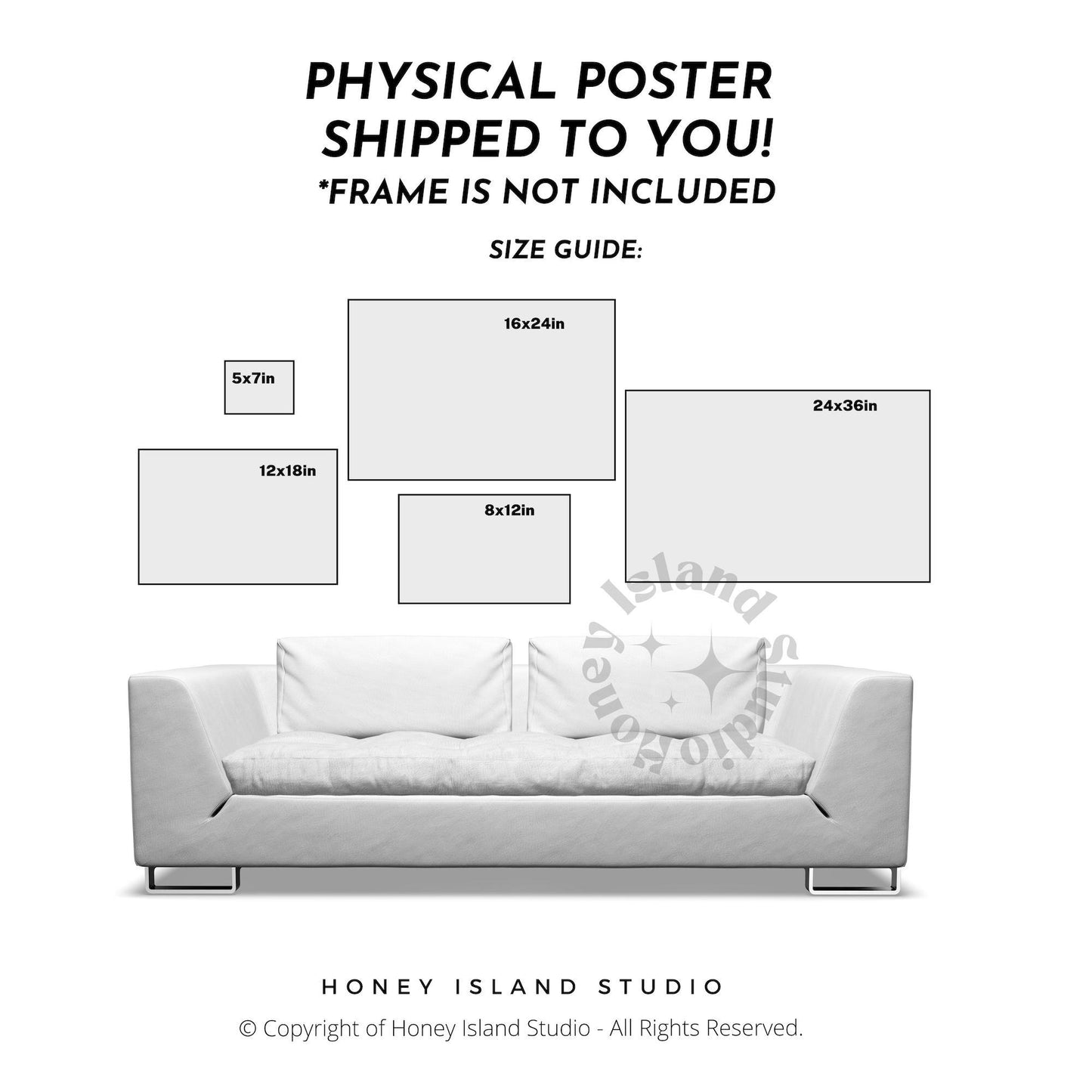 The Homebody club horizontal landscape print