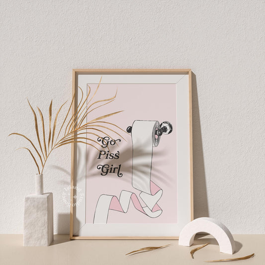 Go piss girl - Light Pink
