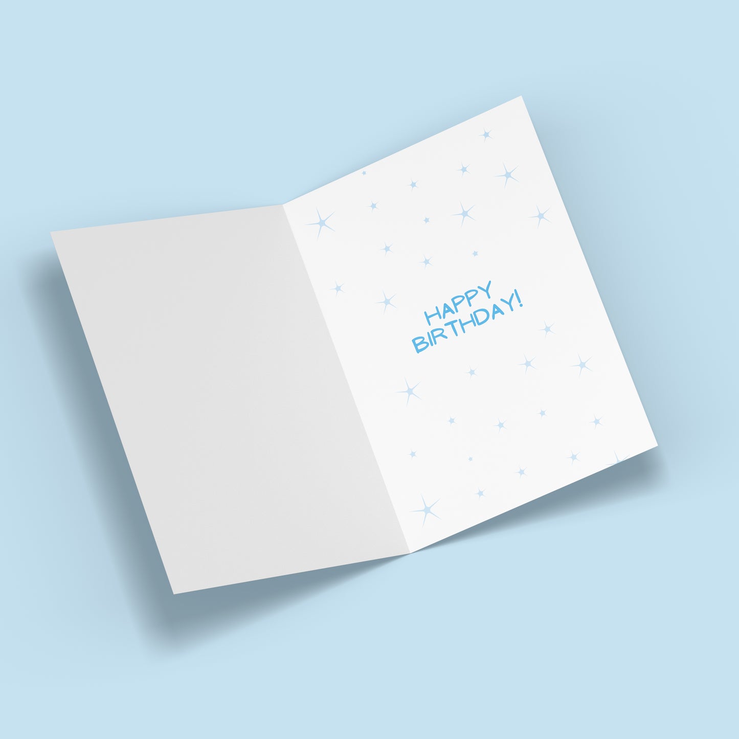 Mama Mia Dancing Queen Birthday Card, Pack of 10 Greeting Cards - Blue