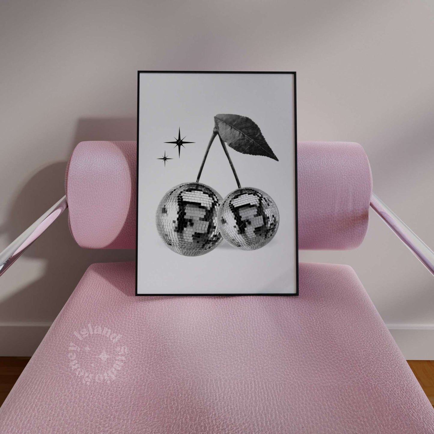 Disco Cherry + Good For The Plot B&W Poster Set of 2 Bundle