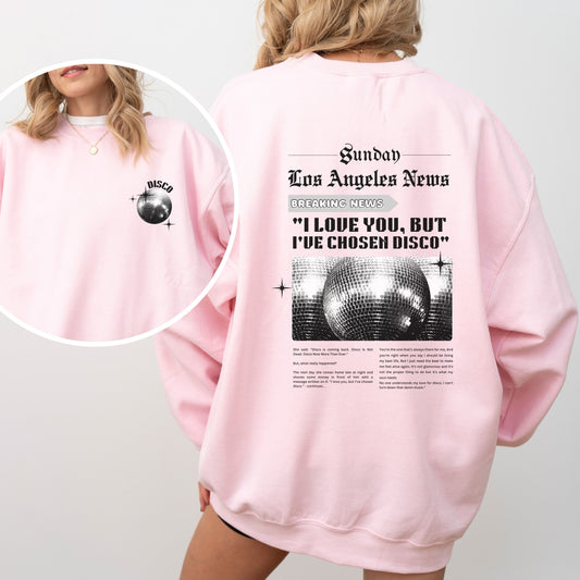 Disco Lover Classic Unisex Crewneck Sweatshirt
