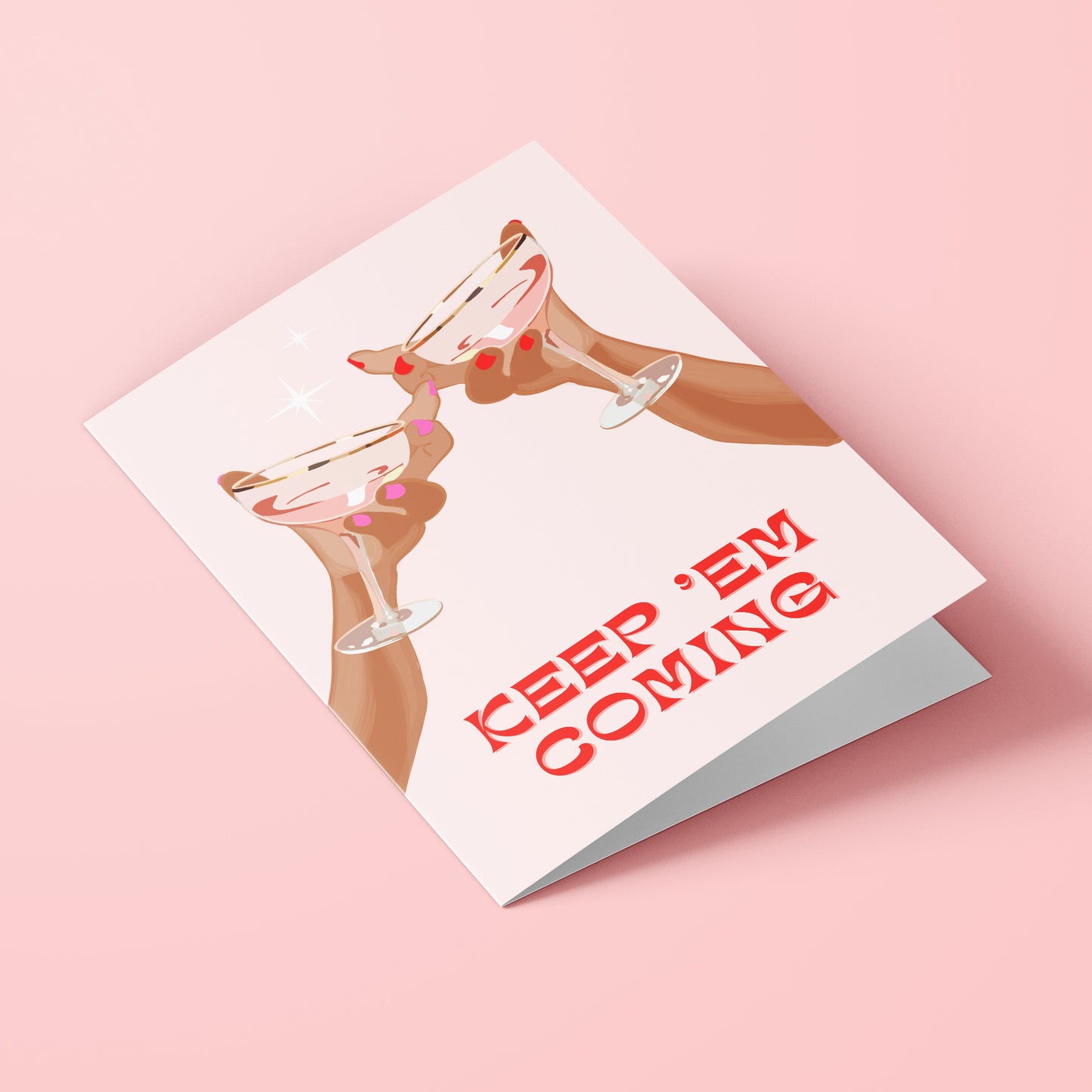 Keep 'Em Coming Pack of 10 Greeting Cards (standard envelopes)