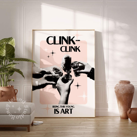 Taylor *Slvt Clink-Clink Poster
