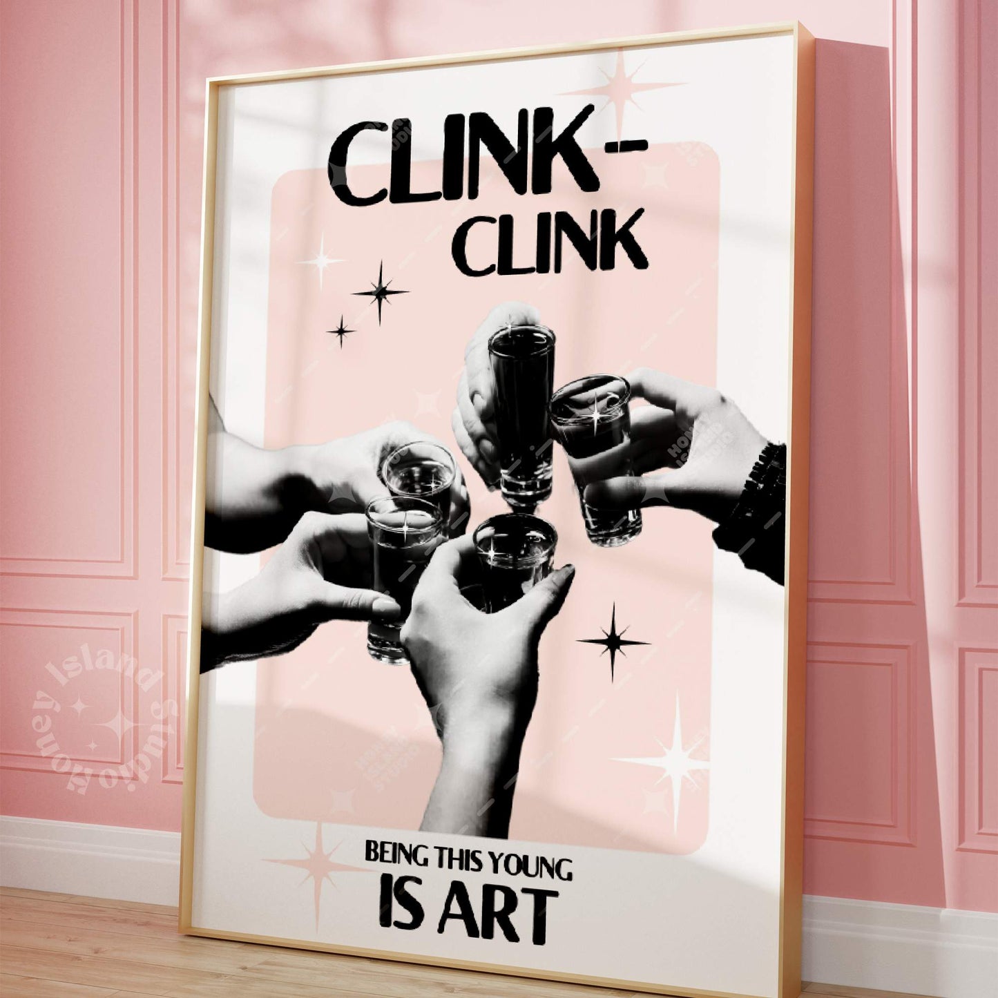 Taylor *Slvt Clink-Clink Poster