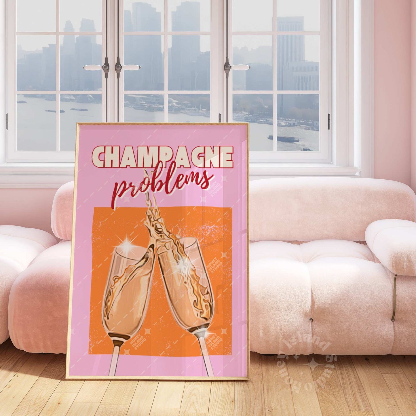 Taylor Champagne Problems - Poster