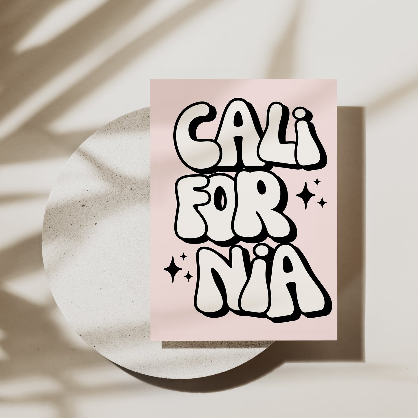 California Retro Print