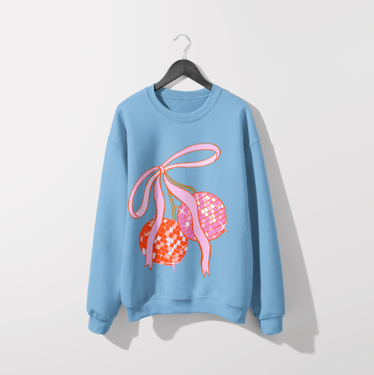 Coquette Disco Ball Classic Unisex Crewneck Sweatshirt