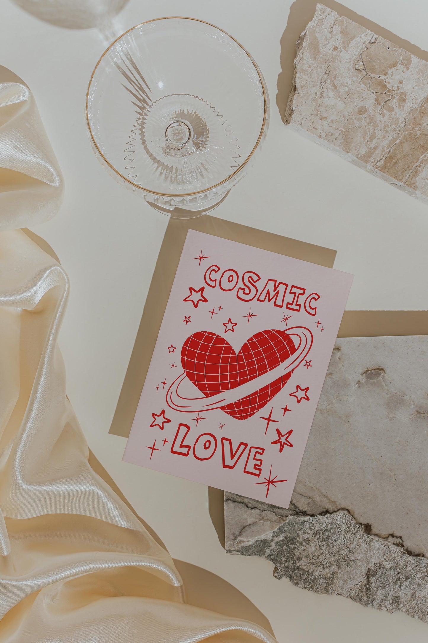Down Bad - Cosmic Love print
