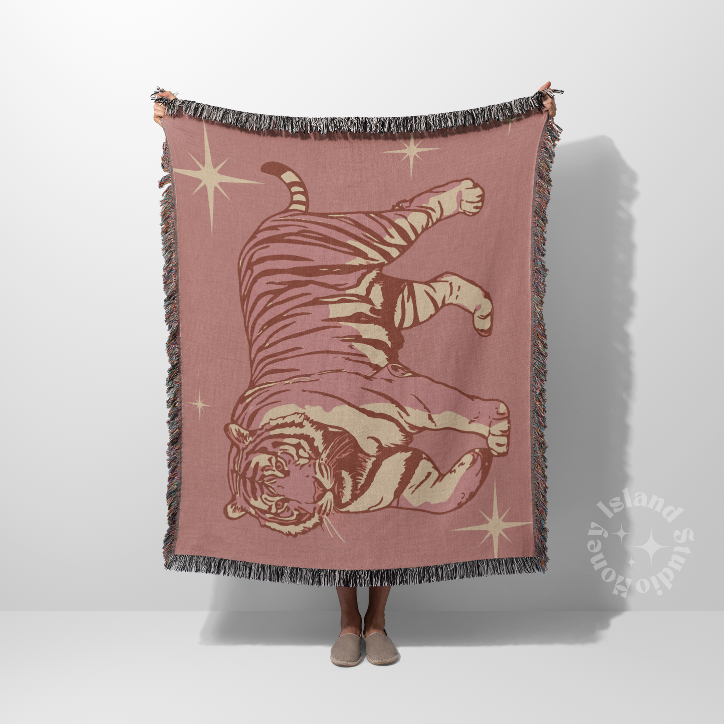 Tiger Stars Woven Blanket