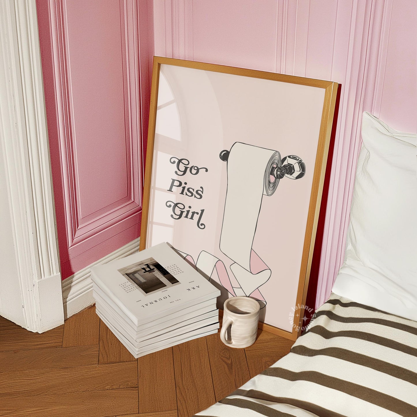 Go piss girl - Light Pink