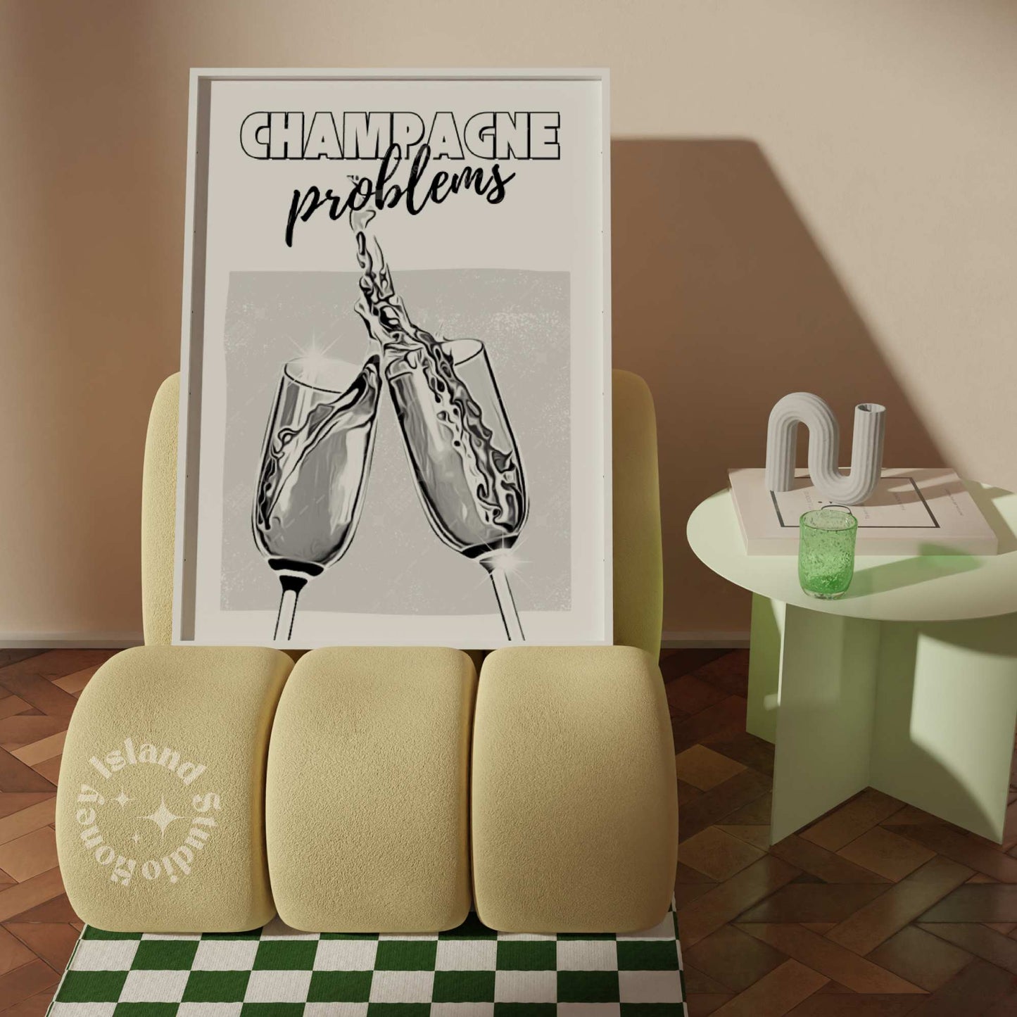 Taylor Champagne Problems Poster