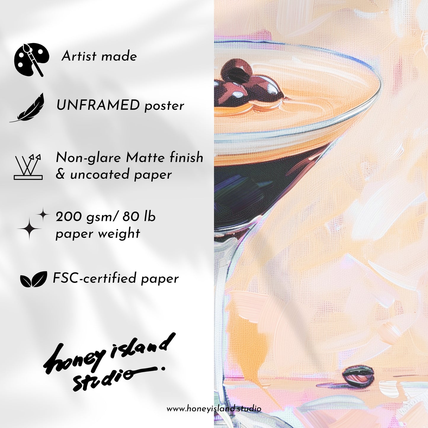 Espresso Martini Art Print