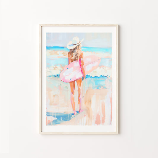 Coastal Cowgirl - Giclée Fine Art Print