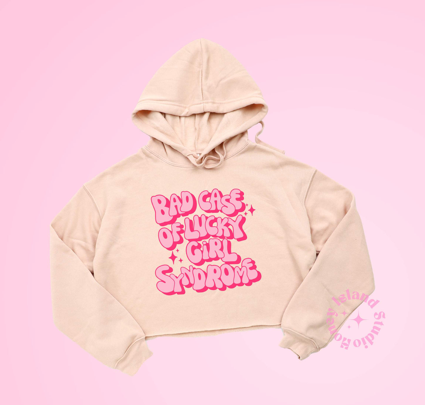 Lucky Girl Syndrome Women's Cropped Hoodie