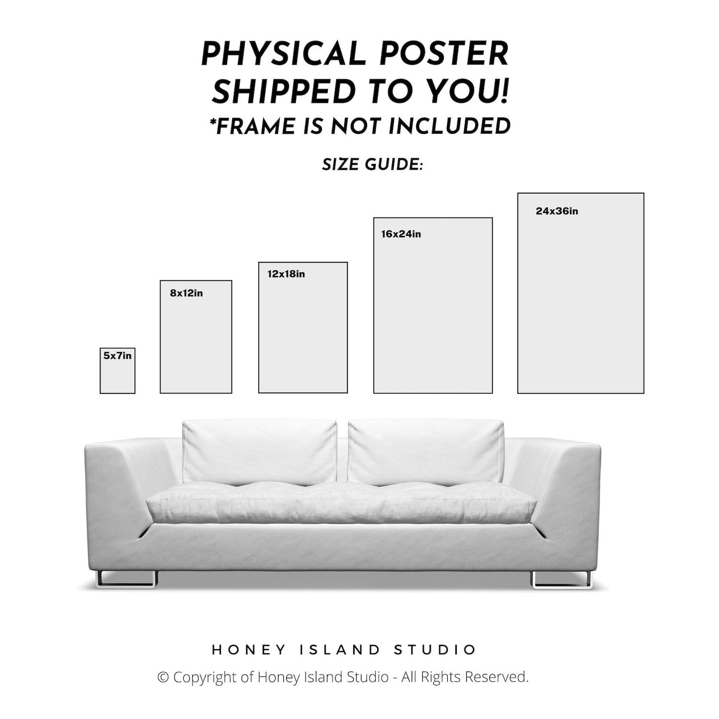 Disco Bathroom Champagne Print Unframed