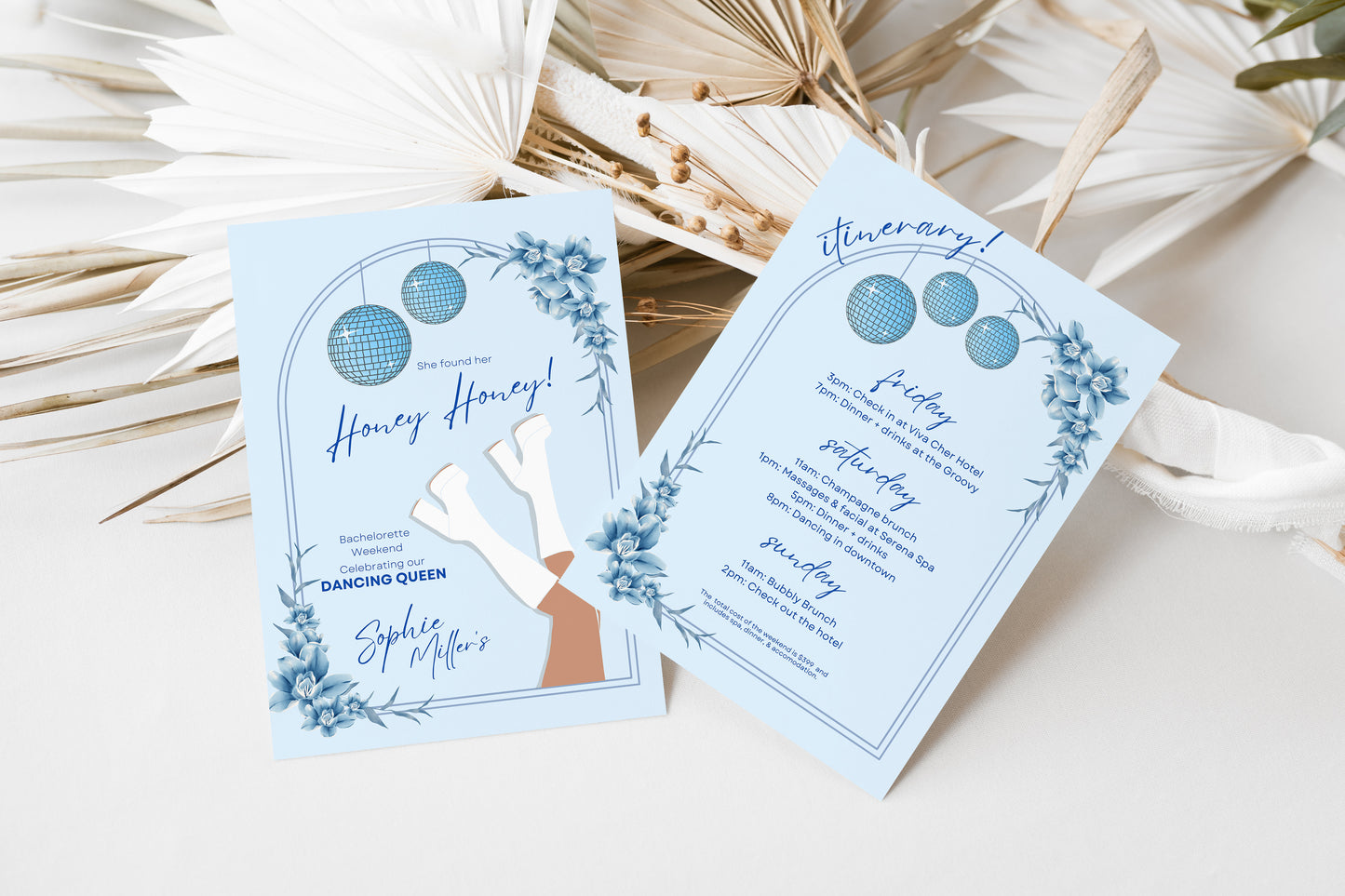 Mamma Mia Bacherolette Invite (Canva Template)