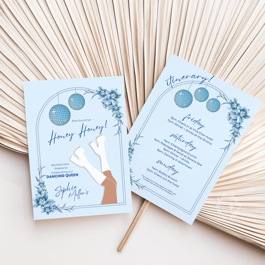 Mamma Mia Bacherolette Invite (Canva Template)