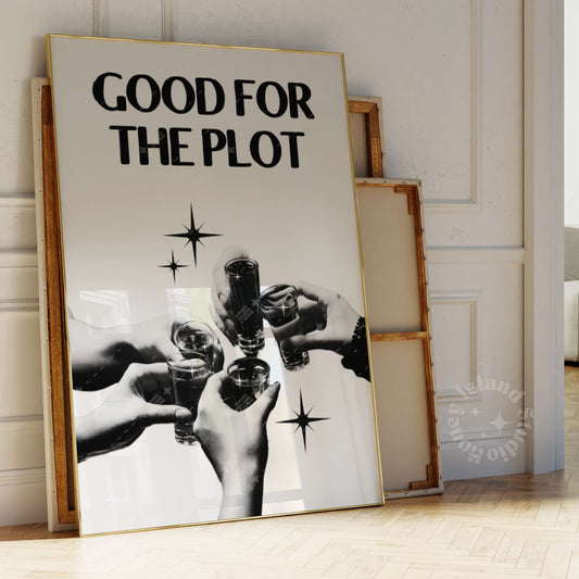 Good for the Plot + Guest Check Disco Chopsticks Set of 2 Bundle