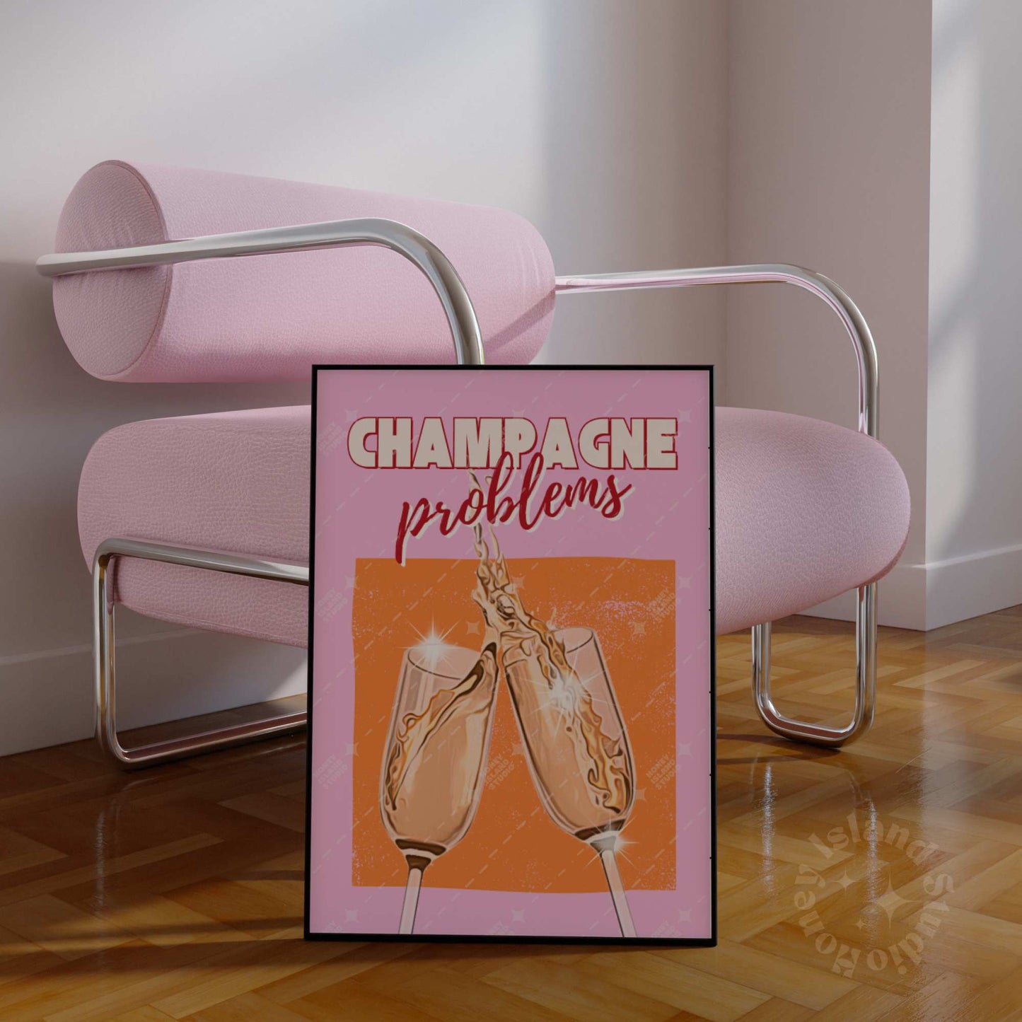 Taylor Champagne Problems - Poster