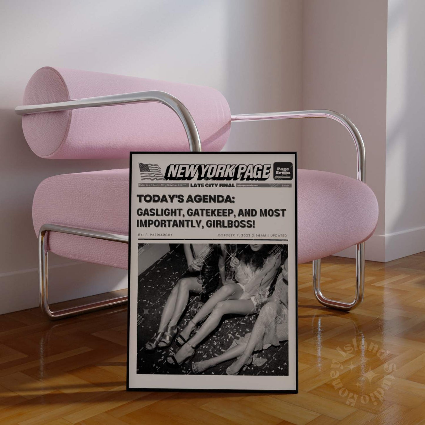 Newspapers Gaslight, Girlboss, Gatekeep - Digital