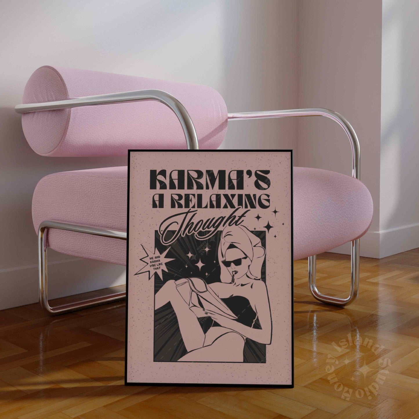Taylor Karma's Relaxing Thought Poster