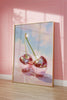 Cherry Disco Balls Surreal Art Print, Cherry Disco Print, Disco Balls, Disco Ball Cherries, Disco Cherry, Cherry Wall Art, Pink Wall Art