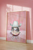 home decor, vintage style, disco ball, retro wall art, western print, cowgirl hat, boho chic, modern farmhouse, unique art, cowgirl decor, country western, painting poster, farm life, unframed art, rustic charm, country vibes, rodeo theme, cowgirl fashion, eclectic design