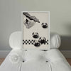 Retro Billiards Disco Ball Poster