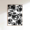 Shining Disco Ball Poster - Black/White