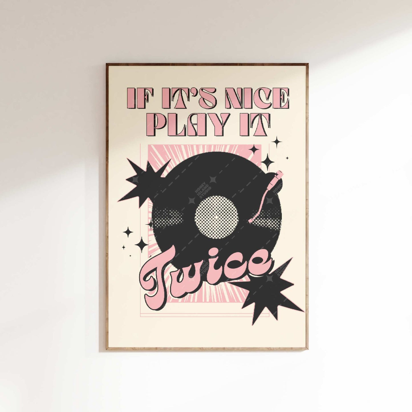 If it's nice play it twice Poster
