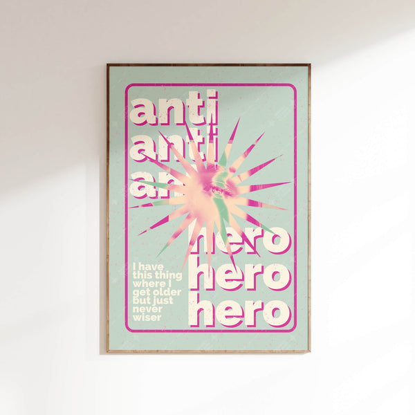Taylor Anti-Hero - Poster