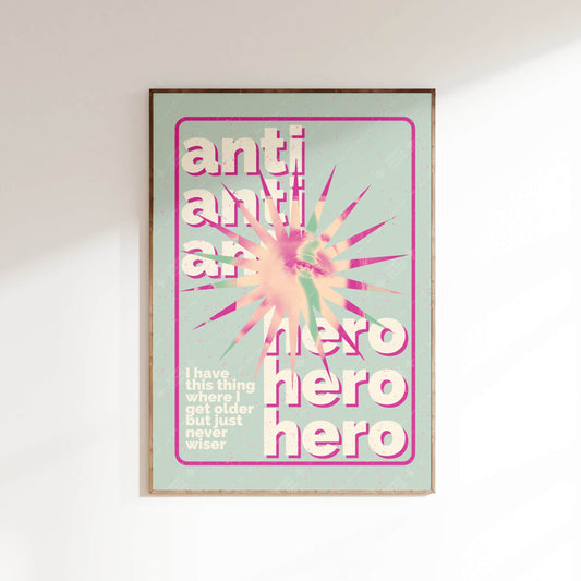 Taylor Anti-Hero - Poster