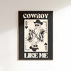 Taylor Cowboy Like Me Queen of Hearts Black - Digital