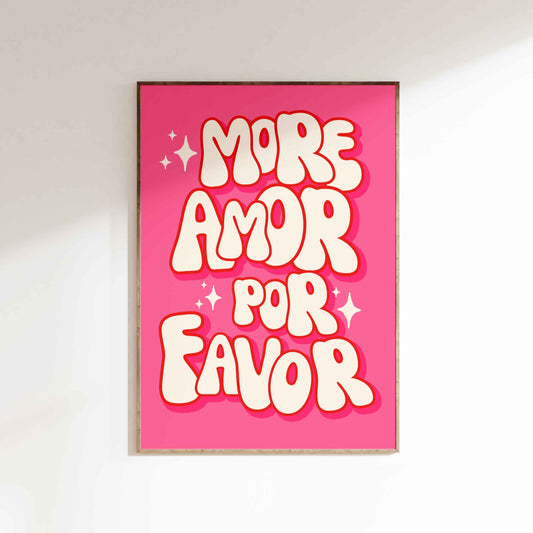 More Amor Por Favor - Poster