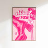 Disco Kicks Poster - Pink