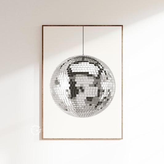 Disco Ball Poster