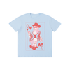 Queen of Hearts Cowgirl Martini Cotton Unisex T-Shirt
