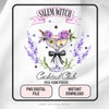 Salem Witch Halloween PNG Clipart - Hand Drawn Watercolor Illustration